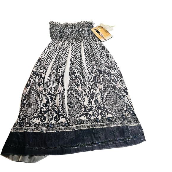 Lapis Convertible Skirt Dress One Size NWT Multicolored - Picture 3 of 10